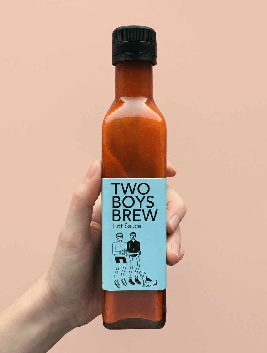 Thumbnail Two Boys Brew Packaging Design